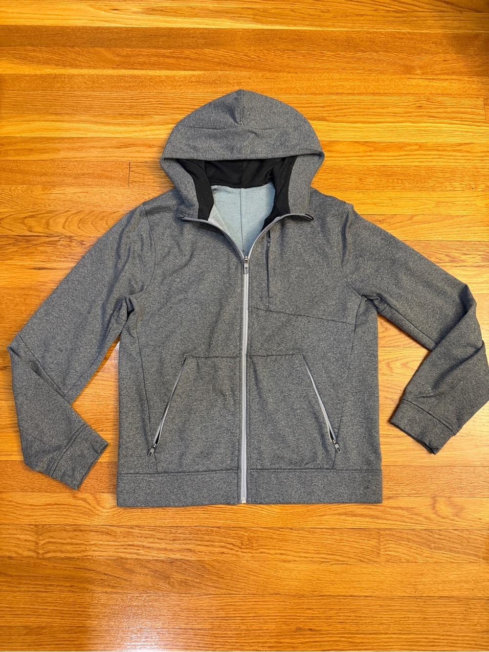 Lululemon City Sweat Zip Hoodie *Thermo Heathered Light Cast - Men's Size Medium